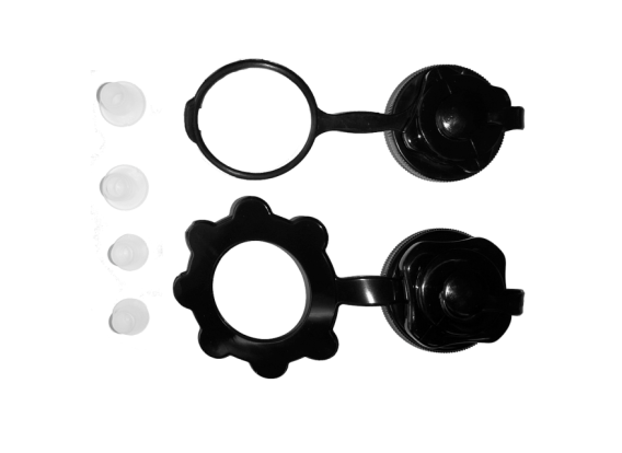 Sevylor Boston Valves | 2 stuks met 4 caps
