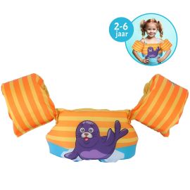 Comfortpool Floaty Friends puddle jumper - Zeehond | Kinderzwemvest | Praktisch en comfortabel